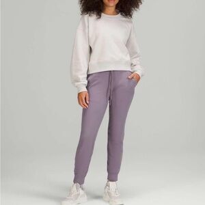 Lululemon Women Jogger Pants Lavender size 18 Athletic Athleisure Lounge Casual